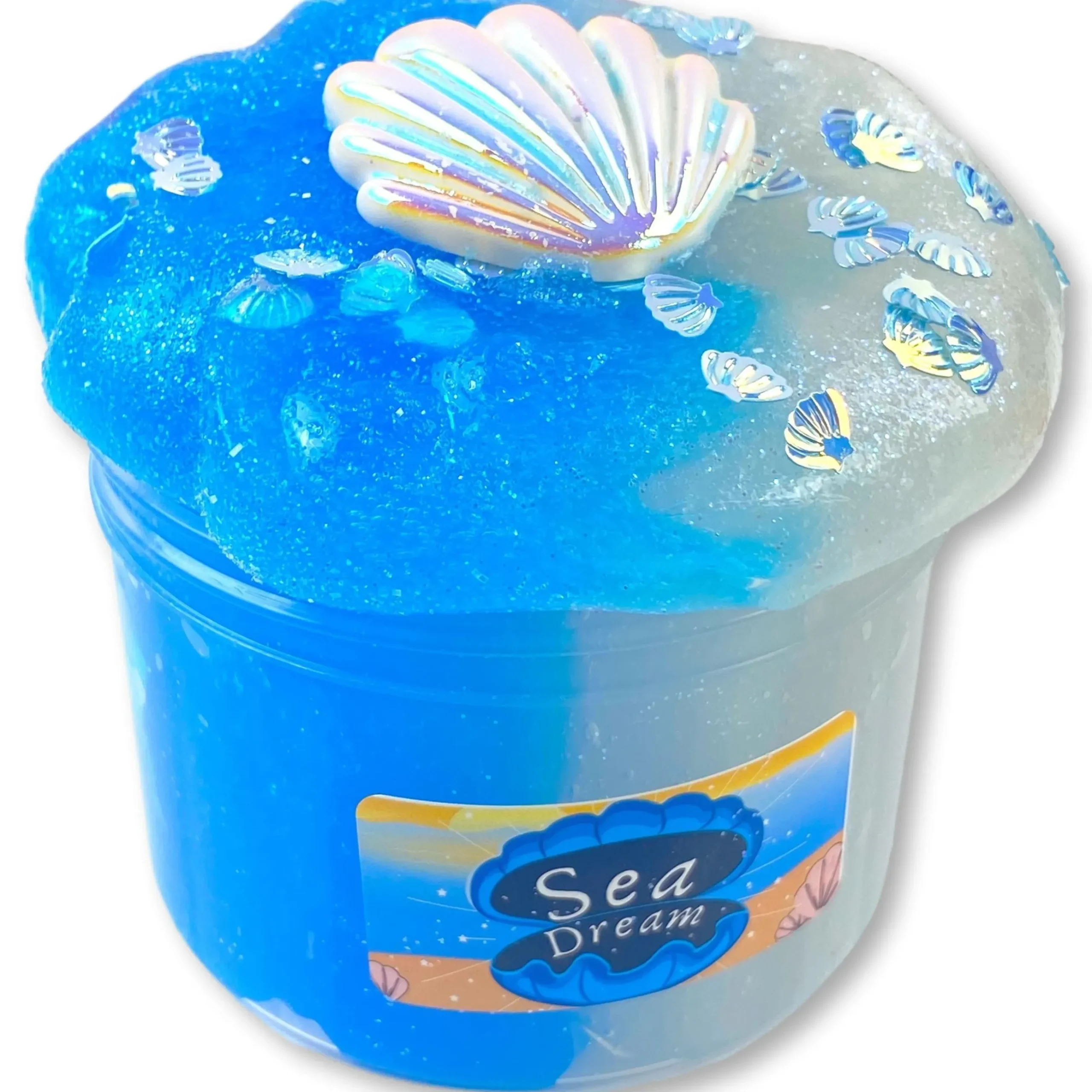Clear Base Slime|Jelly Slime>Dope Slime SeaDream Jelly