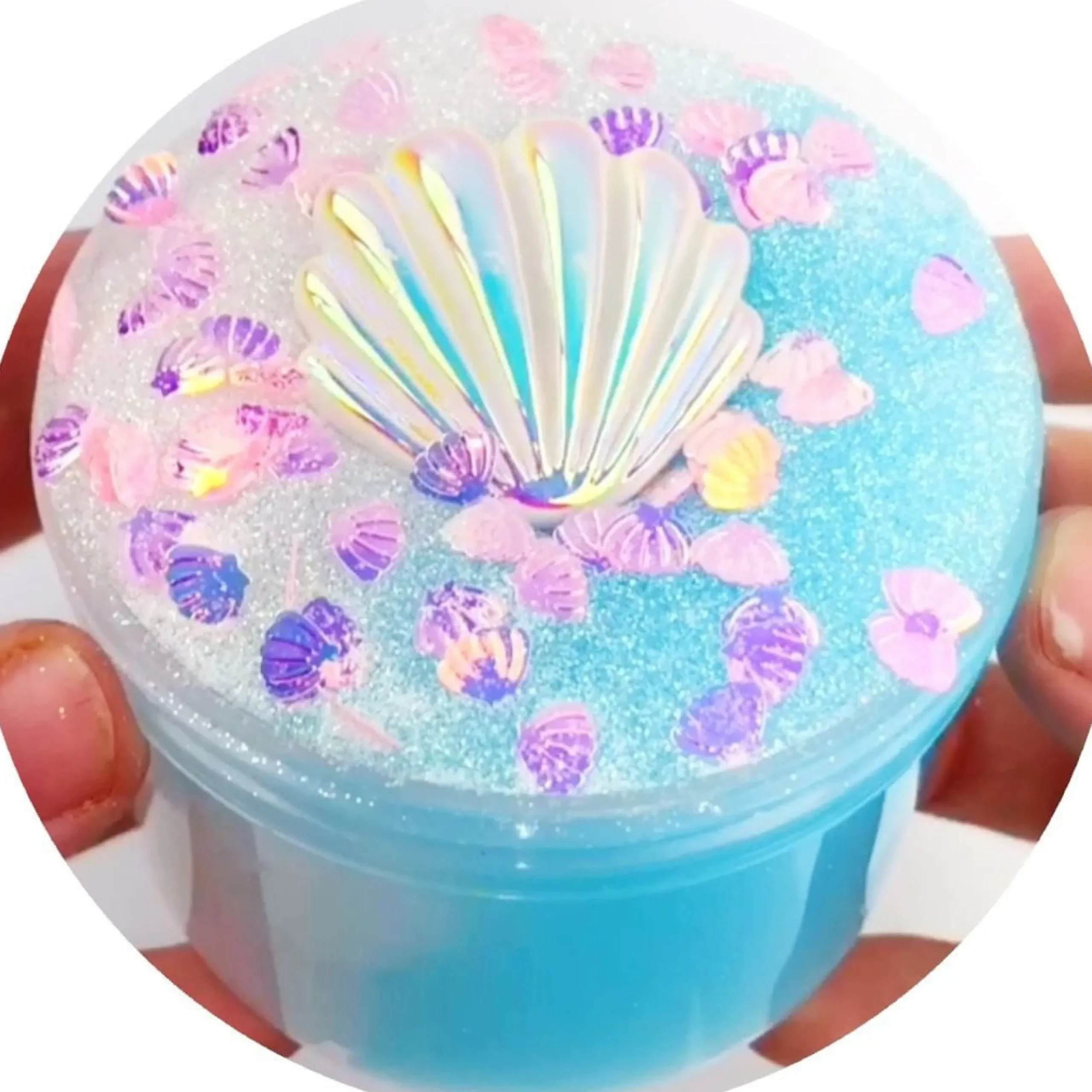 Clear Base Slime|Jelly Slime>Dope Slime SeaDream Jelly