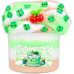 Thick & Glossy Slime|Ice-Cream Slimes>Dope Slime Shamrock Lush Cake