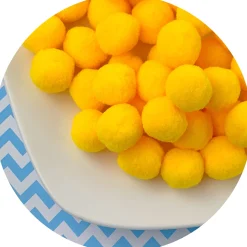 Slime Pom-Poms>Dope Slime Single Colored Pom Poms