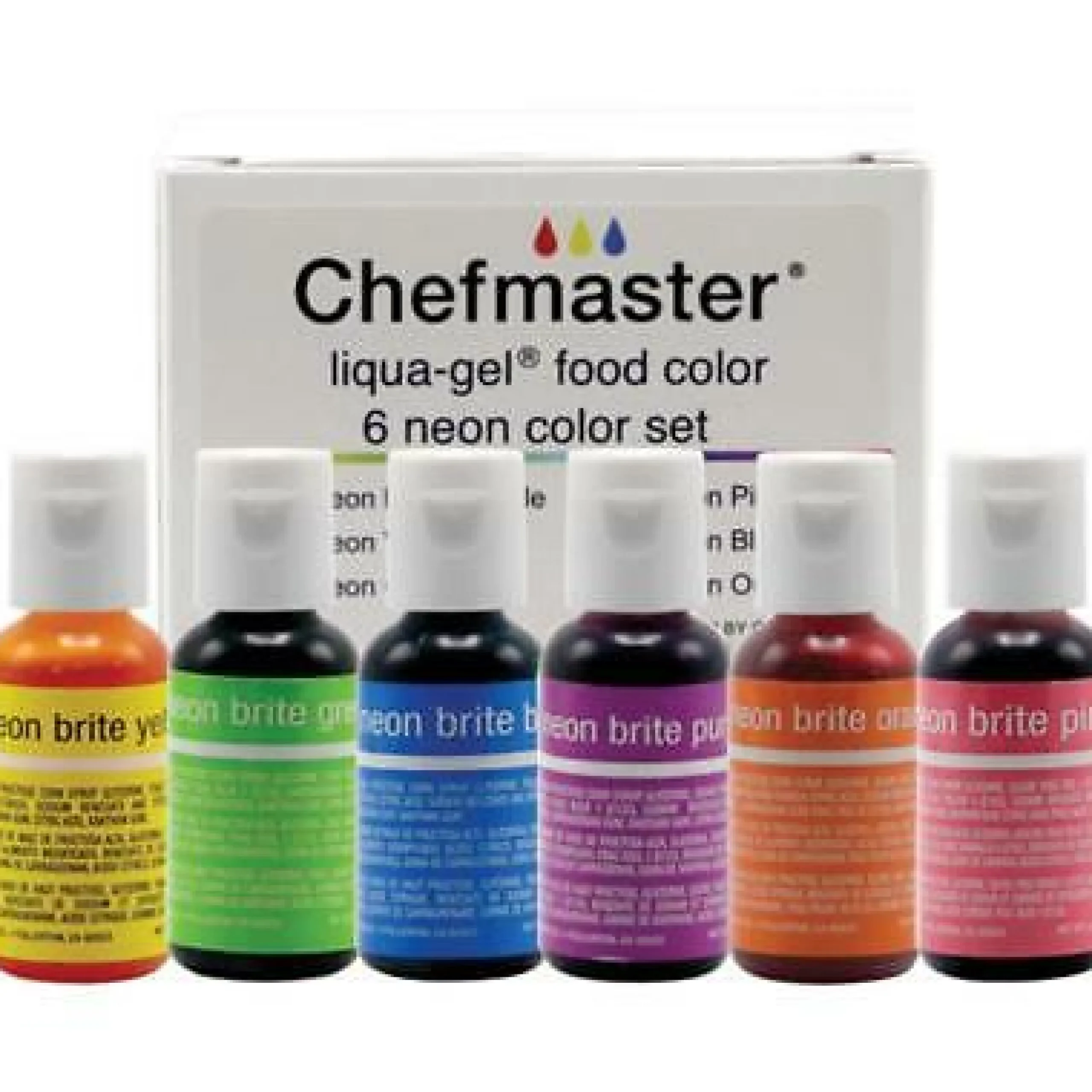 Other Slime Supplies>Dope Slime Slime Dyes - Chefmaster Liqua-Gel