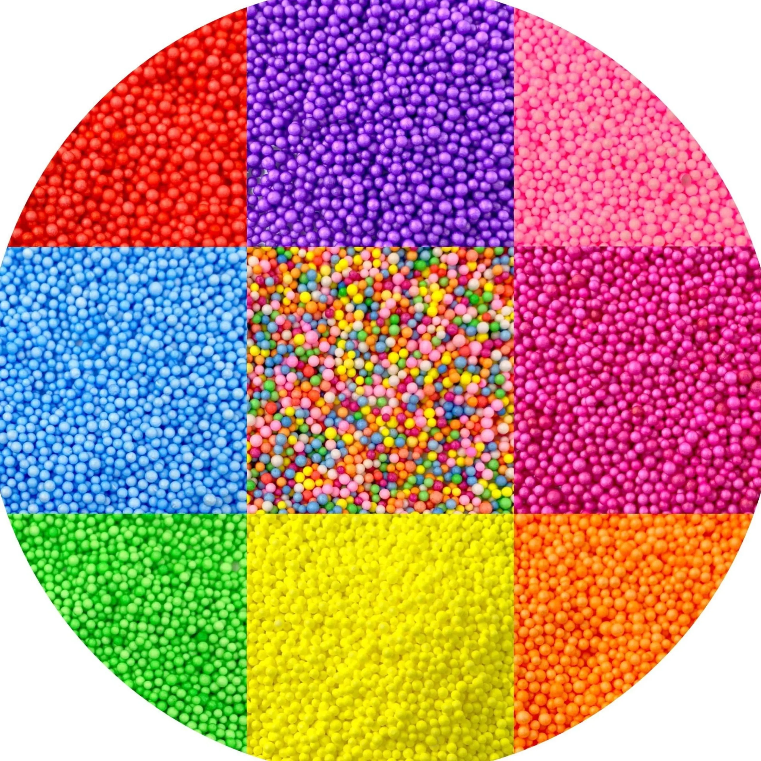 Slime Foam Beads>Dope Slime Small Bright Foam Beads