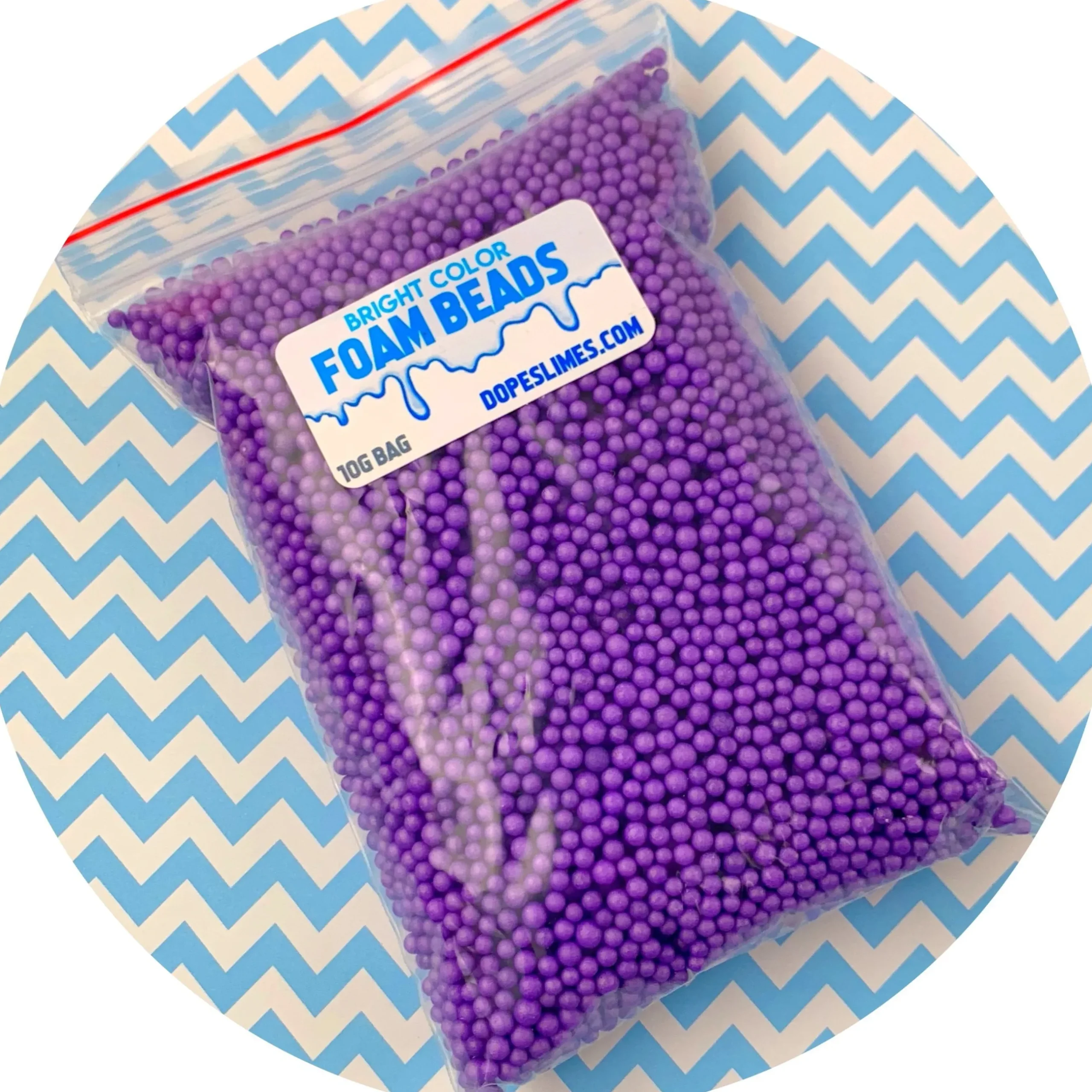 Slime Foam Beads>Dope Slime Small Bright Foam Beads