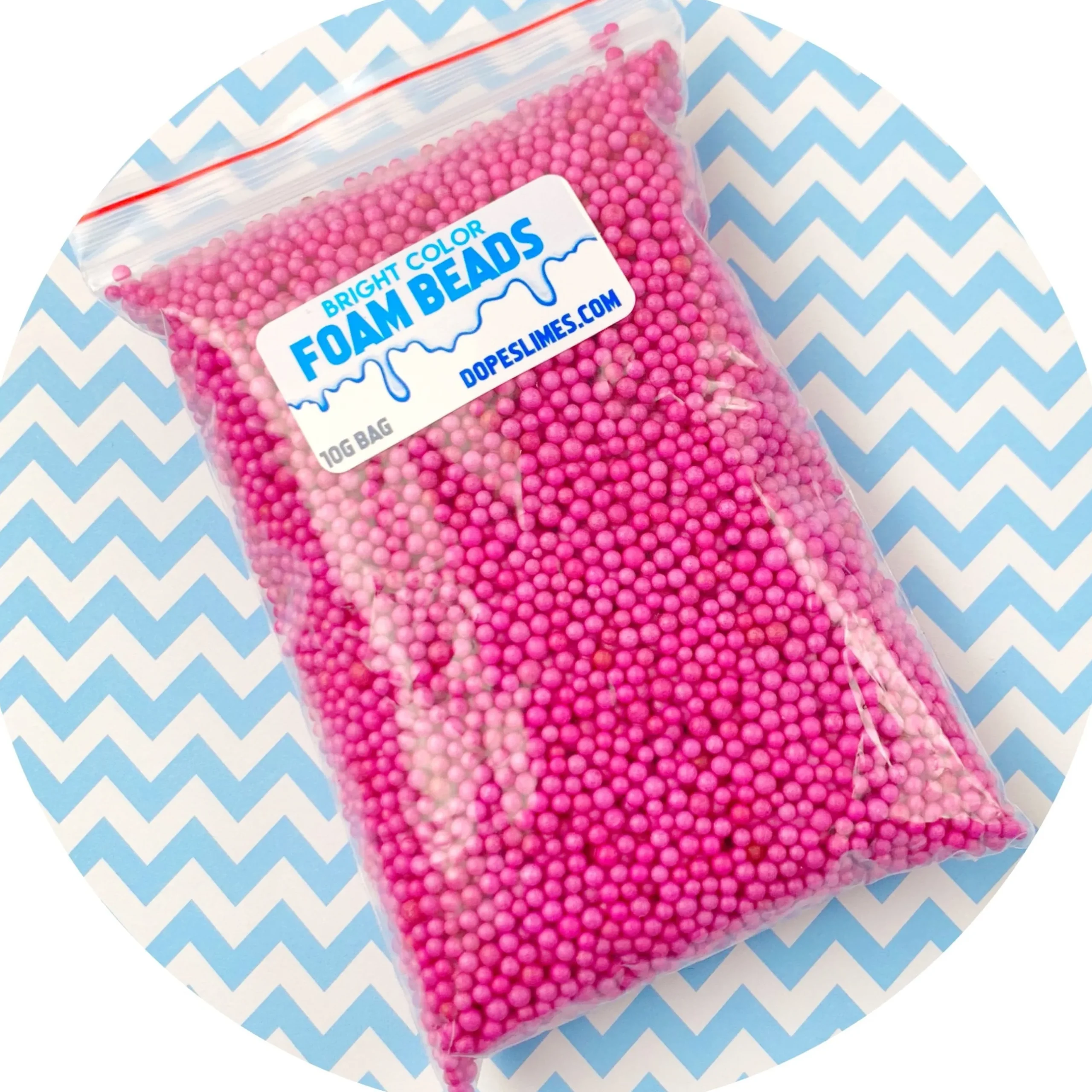 Slime Foam Beads>Dope Slime Small Bright Foam Beads