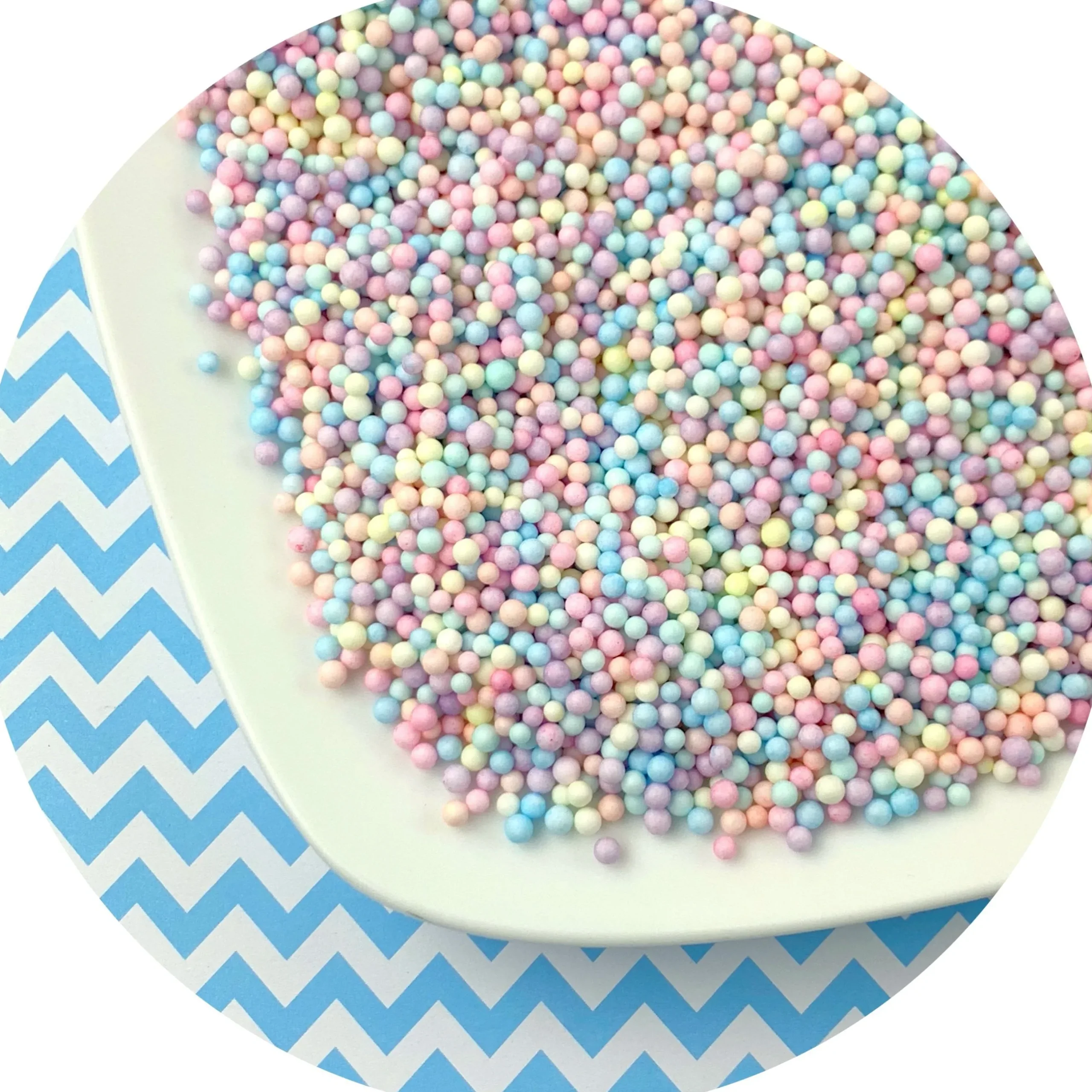 Slime Foam Beads>Dope Slime Small Pastel Foam Beads