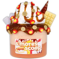 Butter Slime|Premade Slime Kits>Dope Slime S'mores Scoop