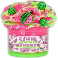 Clear Base Slime|Icee Slime>Dope Slime Sour Watermelon