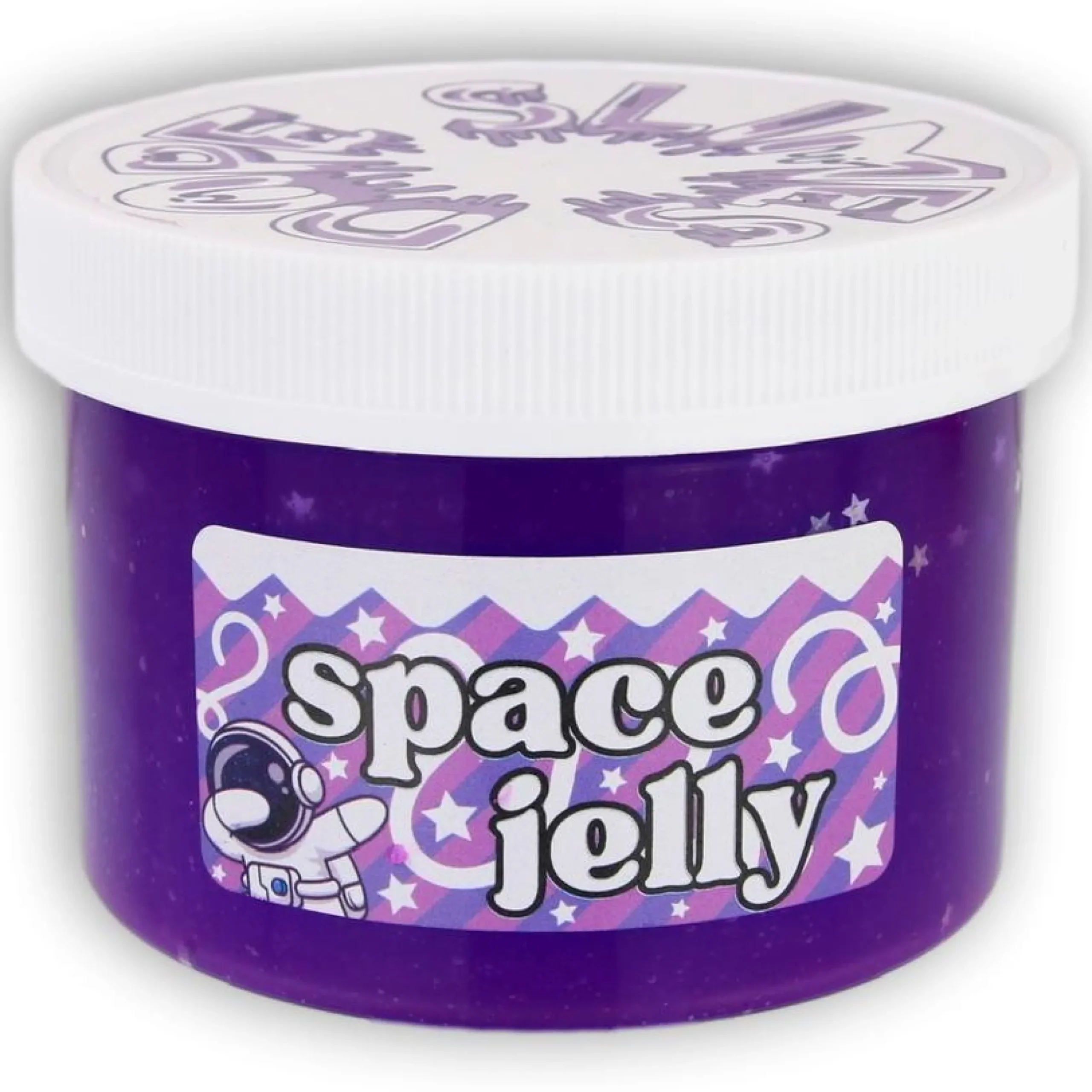 Clear Base Slime|Unique Textured Slime>Dope Slime Space Jelly