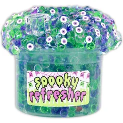 Clear Base Slime|Beaded Slime>Dope Slime Spooky Refresher