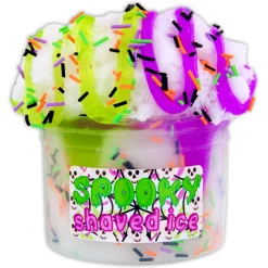 Clear Base Slime>Dope Slime Spooky Shaved Ice