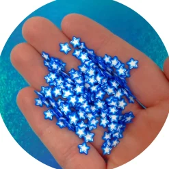 Slime Fimo Slices>Dope Slime Star Fruit Fimo Slices