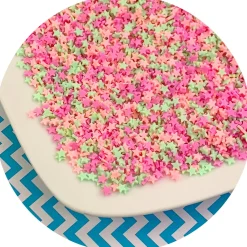 Slime Fimo Slices|Slime Sprinkles>Dope Slime Star Sprinkles