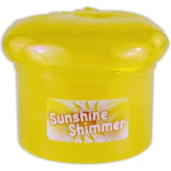 Clear Base Slime>Dope Slime Sunshine Shimmer