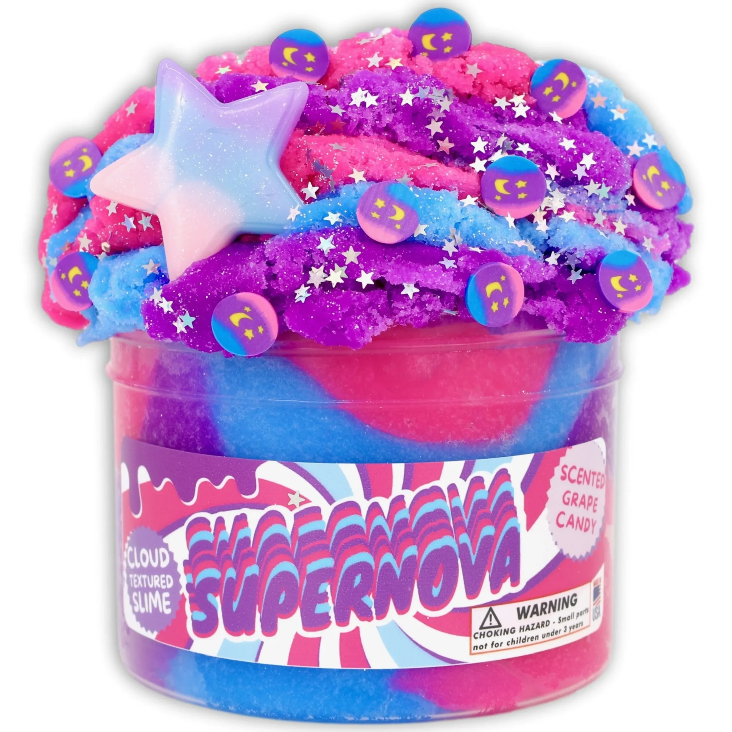 Cloud Slime|Clear Base Slime>Dope Slime SUPERNOVA