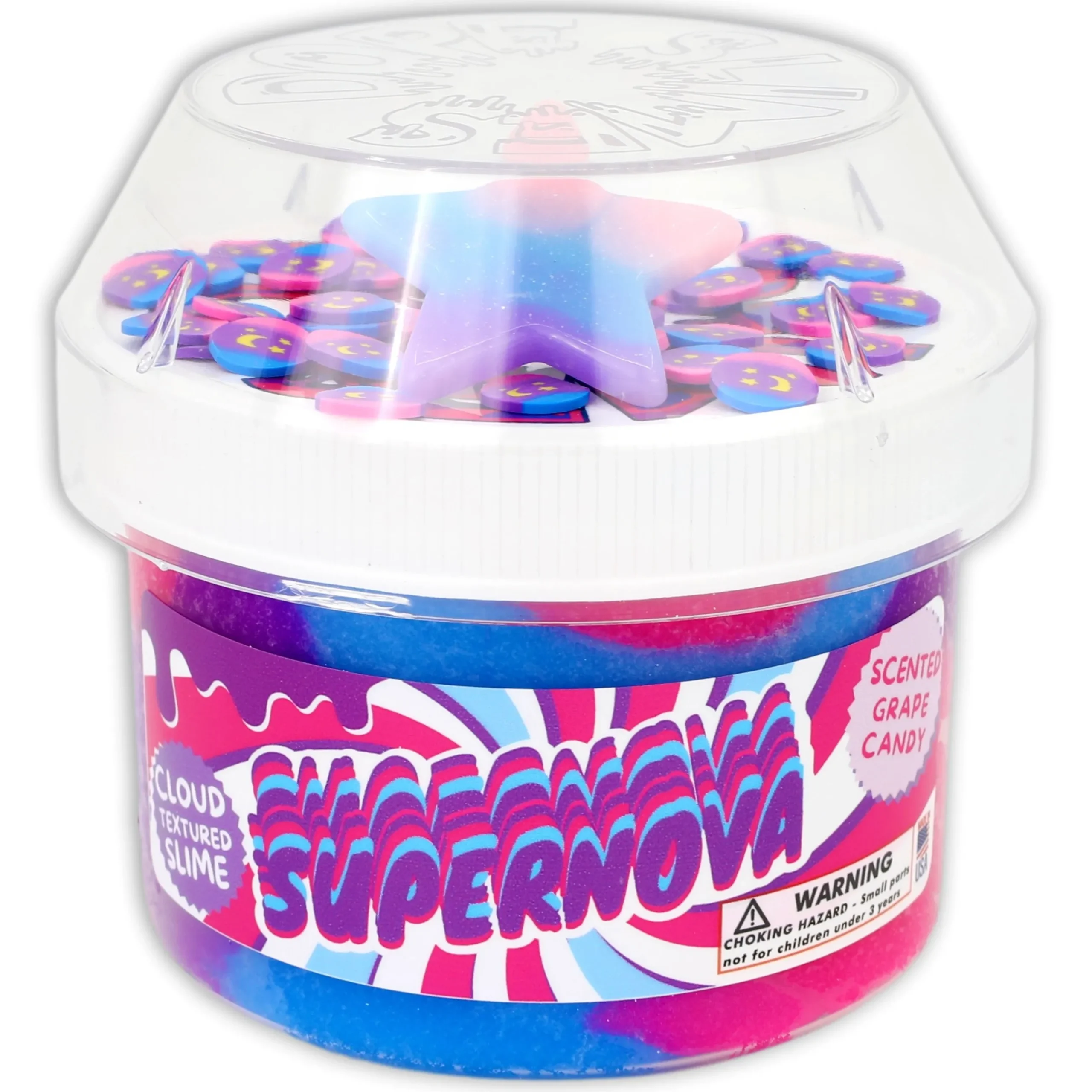 Cloud Slime|Clear Base Slime>Dope Slime SUPERNOVA