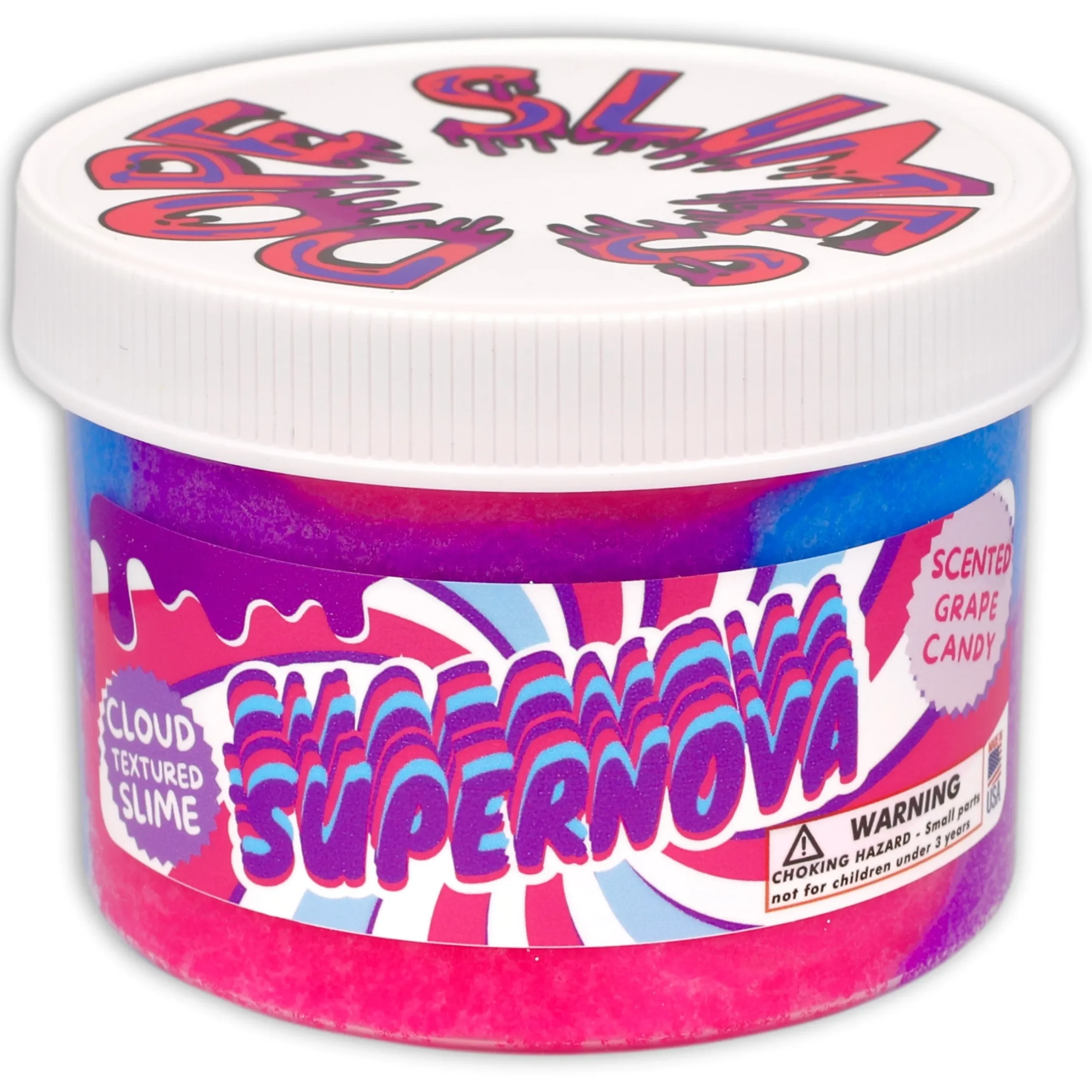 Cloud Slime|Clear Base Slime>Dope Slime SUPERNOVA