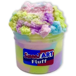 Cloud Slime>Dope Slime Sweetart Fluff