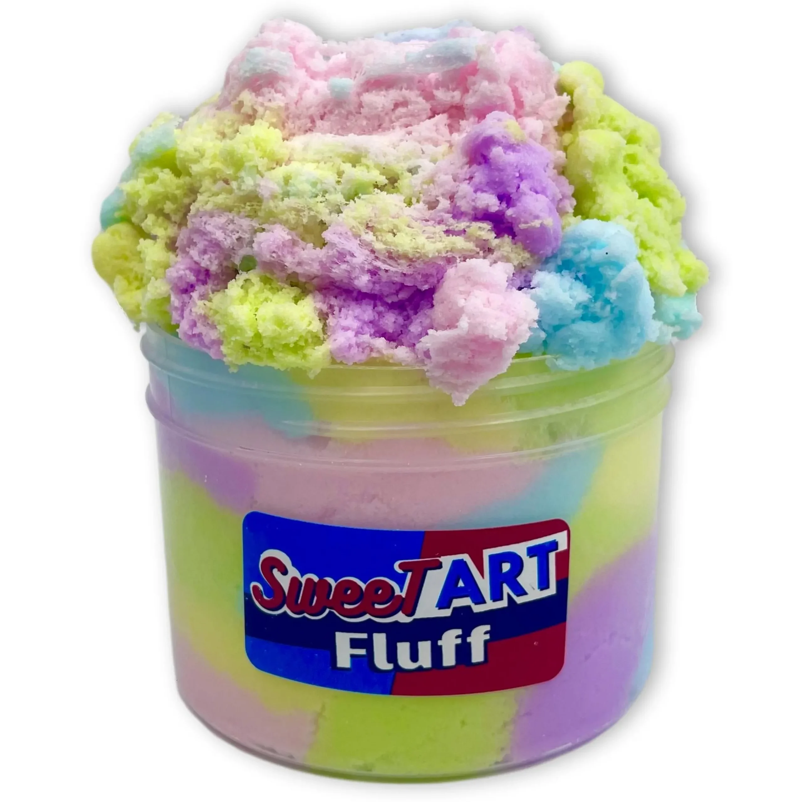 Cloud Slime>Dope Slime Sweetart Fluff