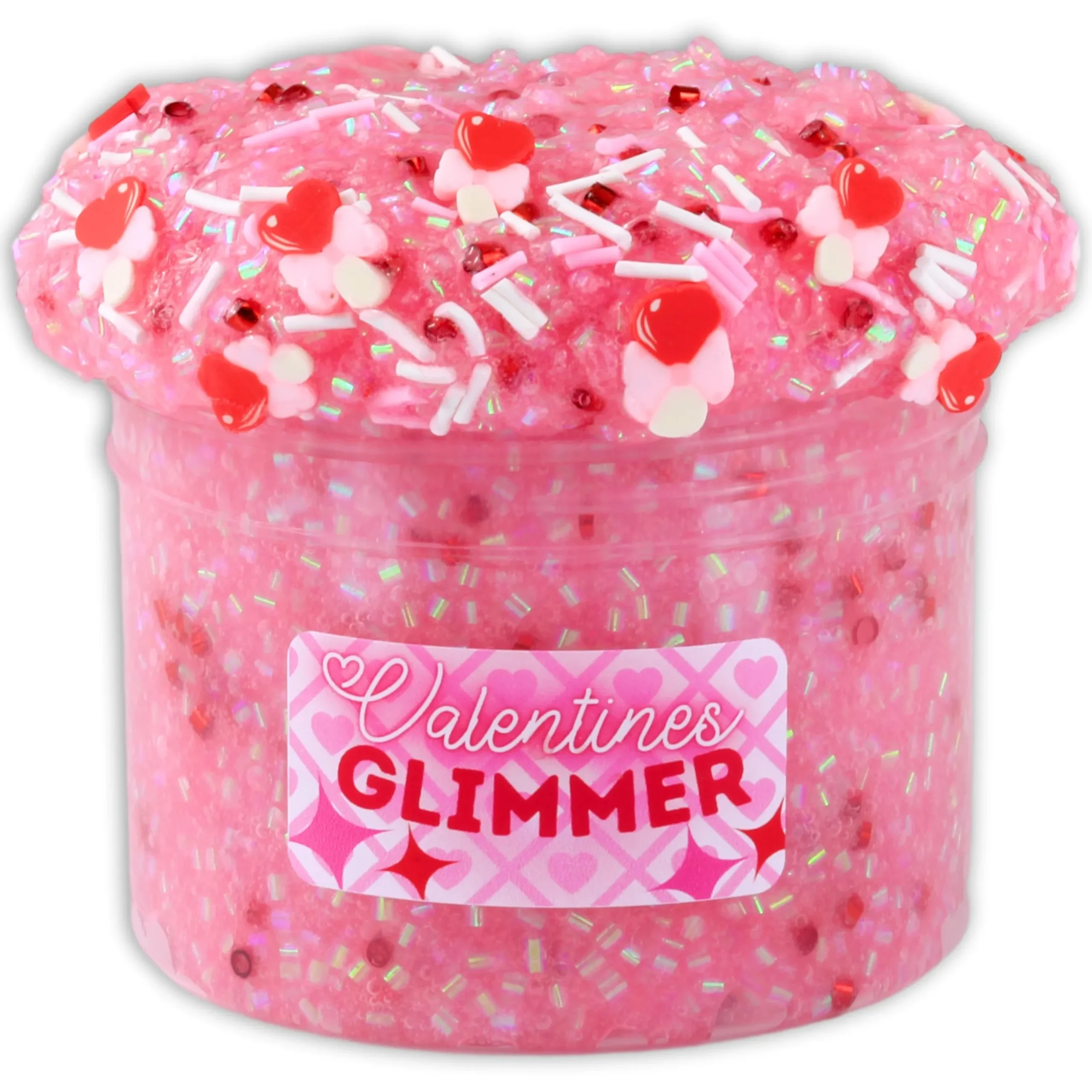 Clear Base Slime|Bingsu Slime>Dope Slime Valentines Glimmer