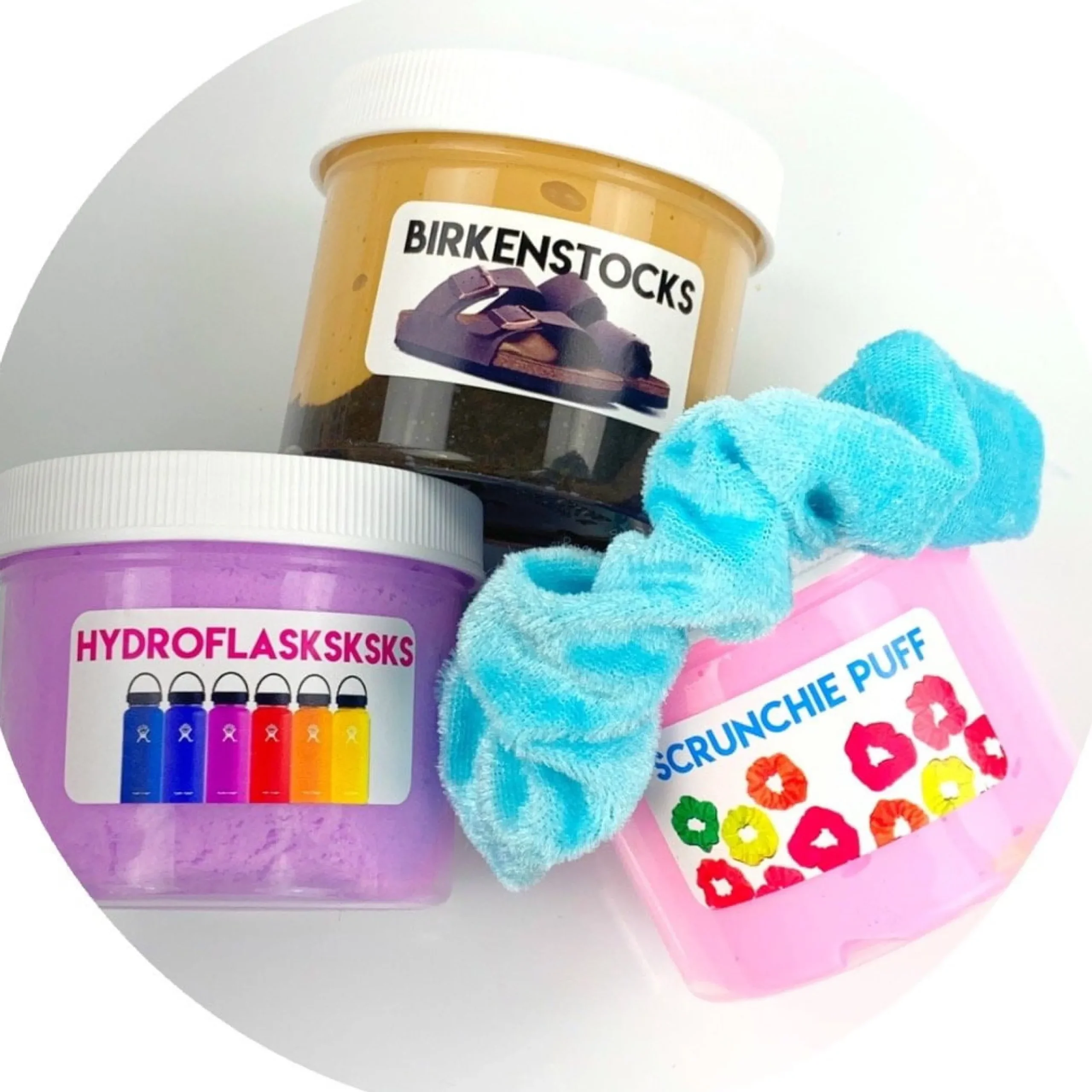Clear Base Slime|Thick & Glossy Slime>Dope Slime VSCO Girl Starter Pack