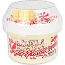 Christmas Slimes|Restock>Dope Slime White Chocolate Peppermint