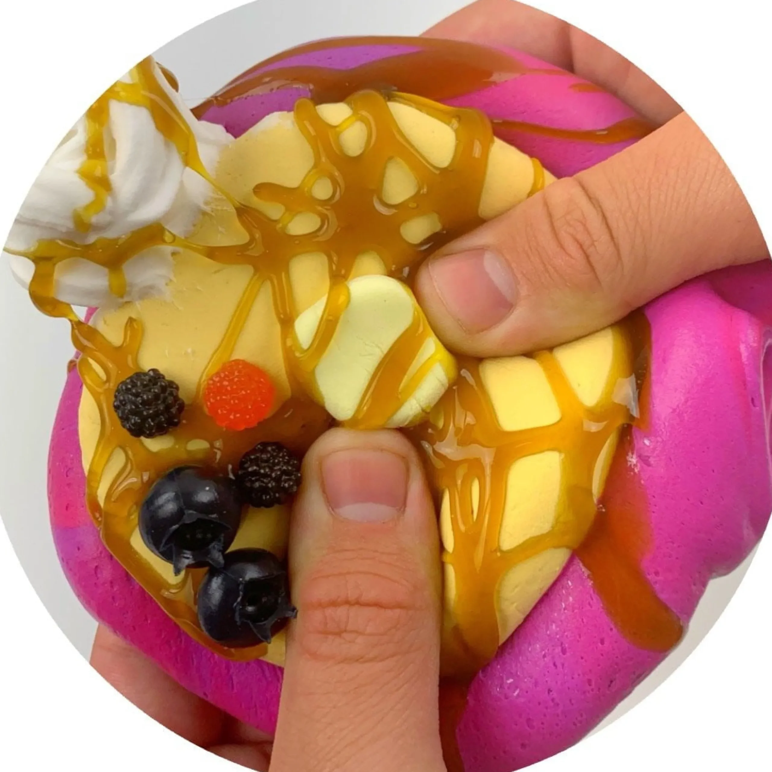 Premade Slime Kits>Dope Slime Wildberry Pancake DIY
