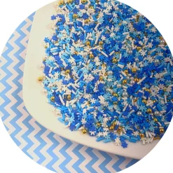 Slime Sprinkles>Dope Slime Winter Frost Sprinkle Mix