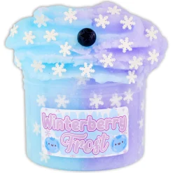 Clear Base Slime|Christmas Slimes>Dope Slime Winterberry Frost