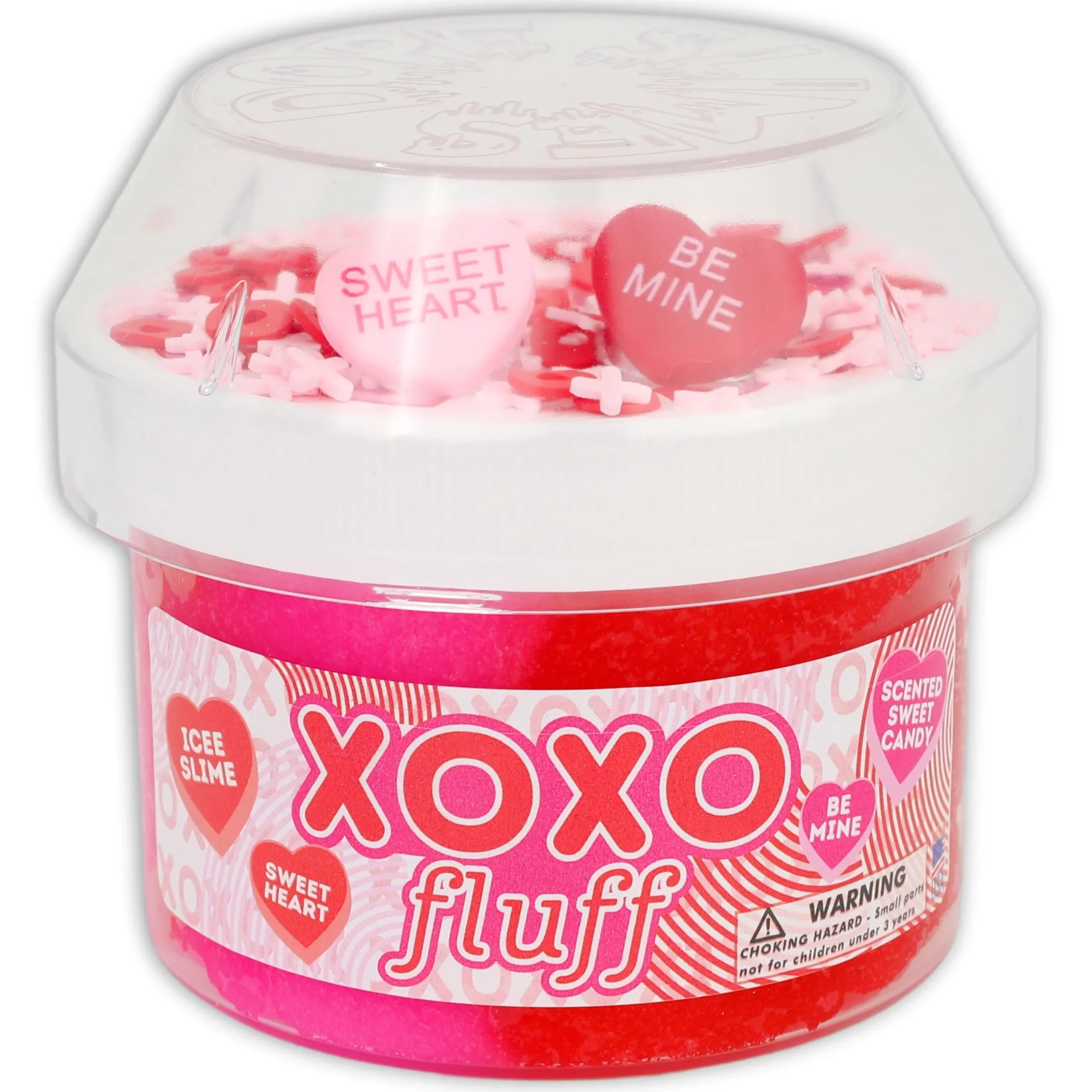 Icee Slime|Unique Textured Slime>Dope Slime XOXO Fluff